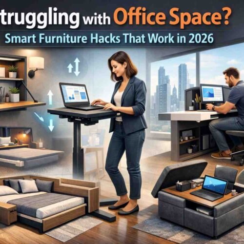 Struggling with Office Space? Smart Furniture Hacks That Work