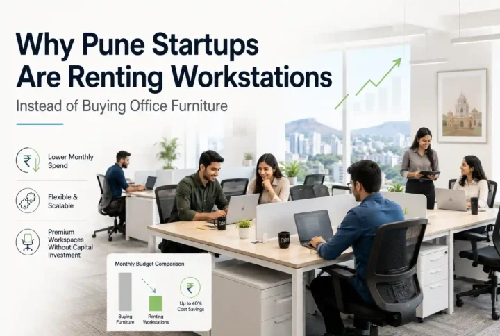 startup office furniture rental Pune